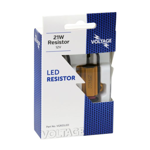 Voltage Led Resistor 12V 21W 2pack - VGR21LED