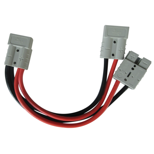Voltage 12v 50amp Connector With Piggyback Leads - VT4442