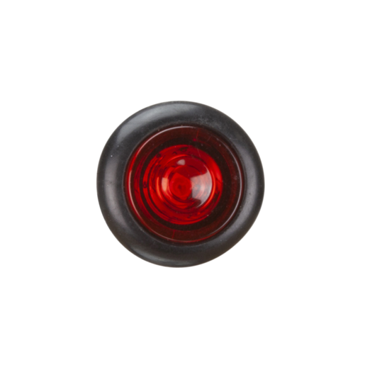 RoadVision LED Clearance Light Round Red 10-30V 28mmx25mm - BR11R