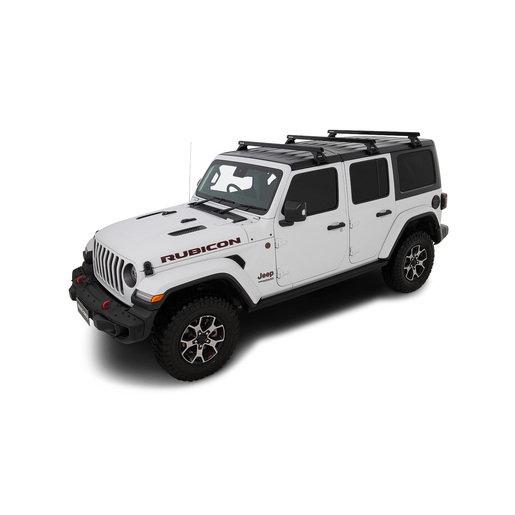 Heavy Duty RL110 Black 3 Bar Roof Rack