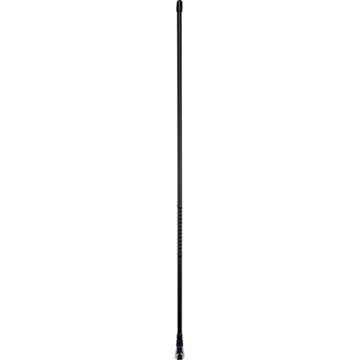 GME 640mm Antenna Whip (6.6dBi Gain) Black - AE4018