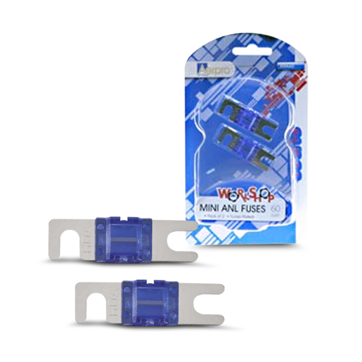 Aerpro 60 AMP Mini ANL Fuses Pack of 2 - AMA60 