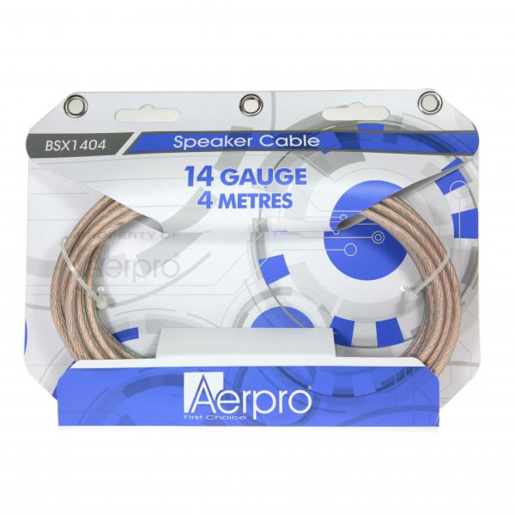 Aerpro Bassix 14GA Speaker Cable 4m - BSX1404 