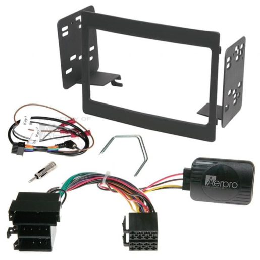 Aerpro Double DIN Install Kit To Suit Holden Commodore Black - FP9056K