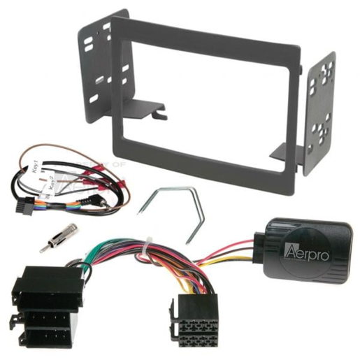 Aerpro Double DIN Install Kit To Suit Holden Commodore Grey - FP9056GK  