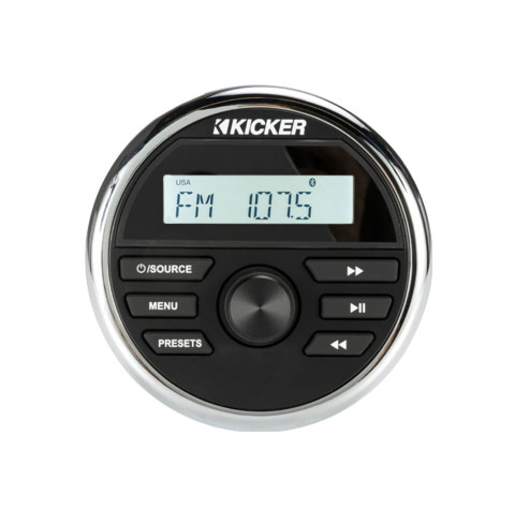 Kicker Marine 4-Channel Media Center Readable Screen >200W - 46KMC2 