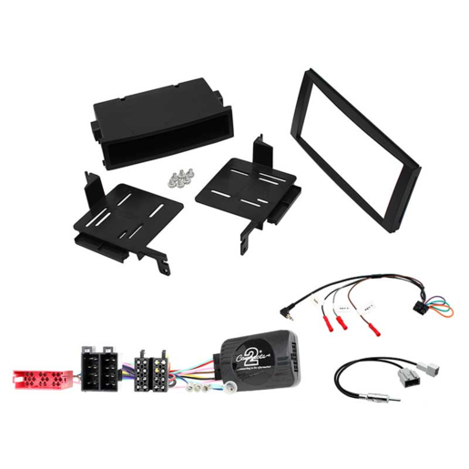 Aerpro Single And Double DIN Install Kit To Suit Hyundai Santa Fe - FP9227K 