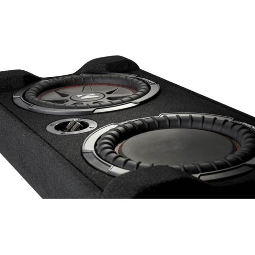 Kicker 10" Down-Firing  CompRT 2-Ohm Enclosure Subwoofer  - 47TRTP102