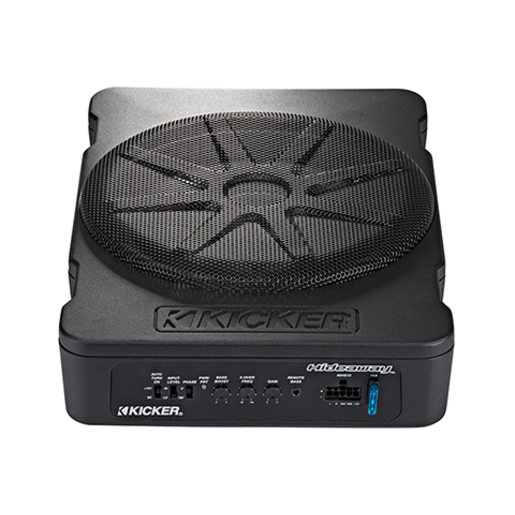 Kicker 10" Hideaway HS10 Subwoofer 180 Watts RMS Fail-Safe Integration - 46HS10