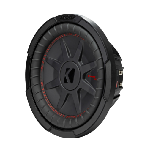 Kicker CompRT Shallow-Mount 10? Subwoofer 400 Watts Dual 2 Ohm - 48CWRT102 