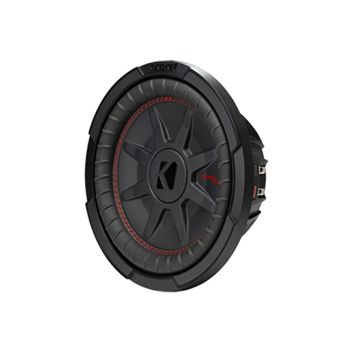 Kicker CompRT Shallow-Mount 10? Subwoofer 400 Watts Dual 2 Ohm - 48CWRT102 