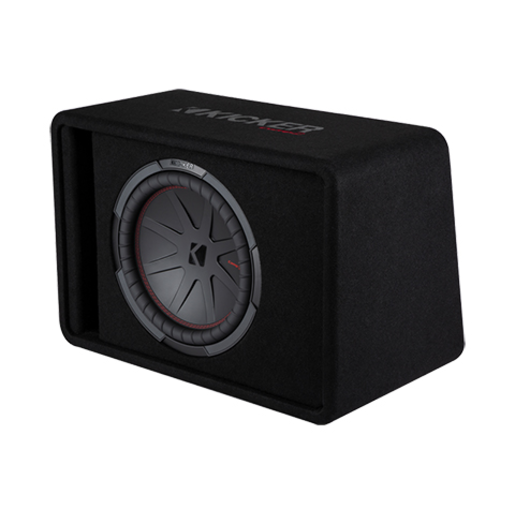 Kicker 12" CompR Ported Enclosure 500W RMS 2 Ohm  - 48VCWR122