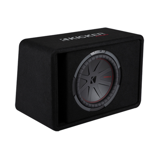 Kicker 12" CompR Ported Enclosure 500W RMS 2 Ohm  - 48VCWR122