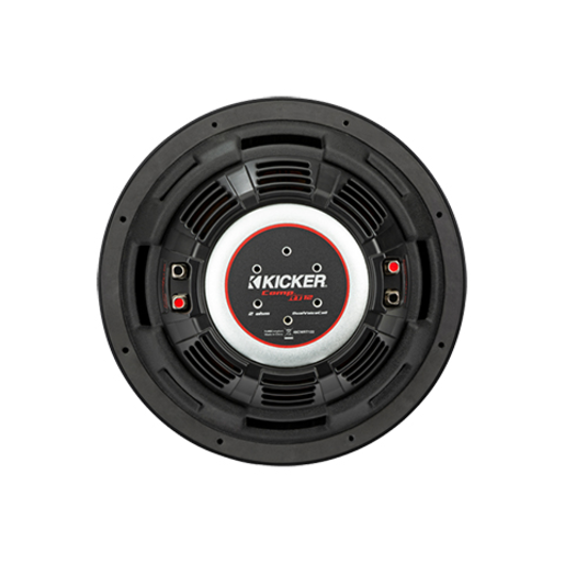 Kicker Comprt 12" Thin Subwoofer Pair Of 2-ohm Voice Coils  - 48CWRT122 