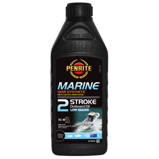 Penrite Marine Outboard 2 Stroke Oil Semi Synthetic Engine Oil 1L - OUTB001