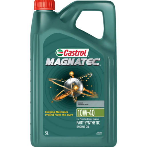 Castrol Magnatec 10W-40 Engine Oil 5L - 3383434