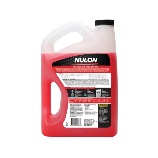 Nulon Red Premium Long Life Coolant 100% Concentrate 5L - RLL5