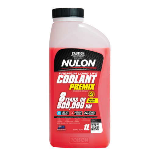 Nulon Red Premium Long Life Coolant Premix 1L - RLLTU1
