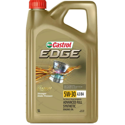 Castrol Edge 5W-30 Full Synthetic Engine Oil 5L - 3421196