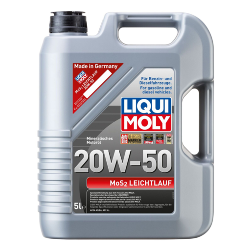 Liqui Moly Mos2 Leichtlauf 20W-50 5L - 1212