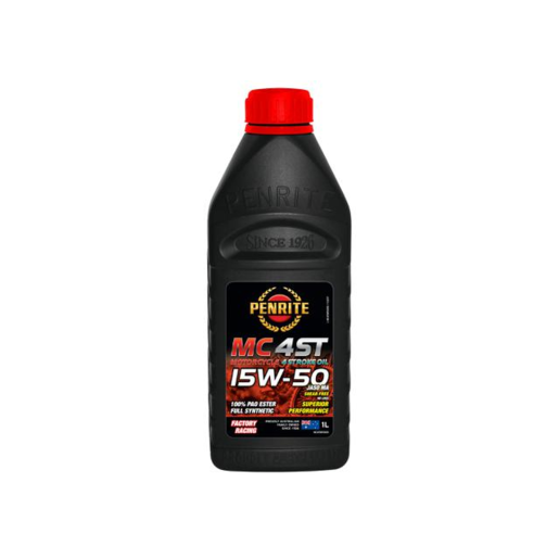 Penrite MC-4ST 4 Stroke Oil 15W-50 Full Synthetic Engine Oil 1L - MC415W50001