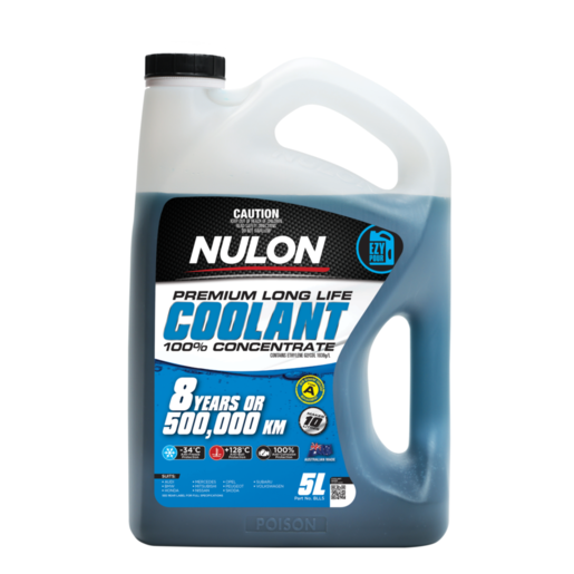 Nulon Blue Premium Long Life 100% Concentrate Coolant 5L - BLL5