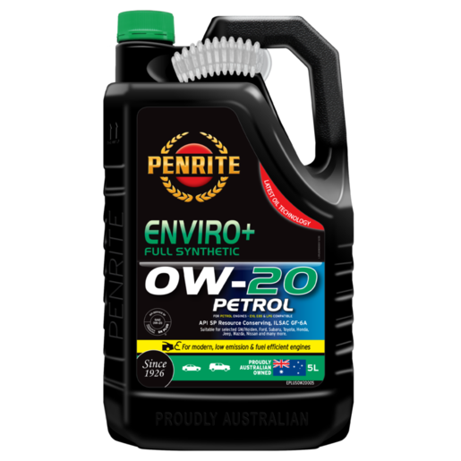 Penrite ENVIRO+ Full Synthetic 0W-20 5L - EPLUS0W20005