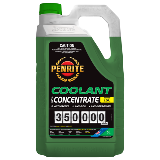 Penrite 350 000km Green Concentrate 5L - COOL350005