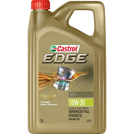 Castrol Edge 10W-30 Full Synthetic Engine Oil 5L - 3399574