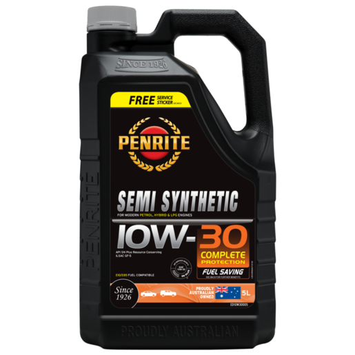 Penrite Semi Synthetic 10W-30 5L - ED10W30005