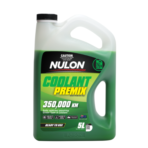 Nulon Green Coolant Premix 5L - GPM-5