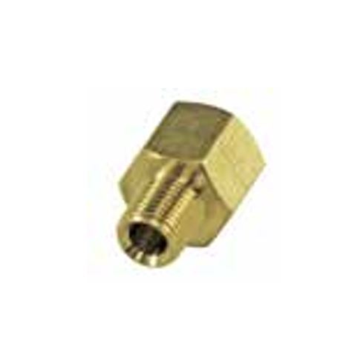 TFI Racing Reducing Adaptor Brass 1/2" Female x 3/8" Male Bsp - BRA1238