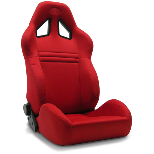 SAAS Kombat Seat Dual Recline Red ADR Compliant - E1002