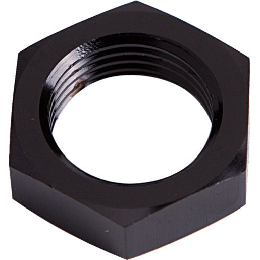 Aeroflow Bulkhead Nut -10AN Black - AF924-10BLK