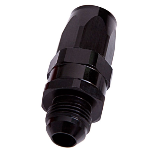 Aeroflow Male AN Taper Swivel Straight Hose End -8AN to -8AN - AF840-08BLK