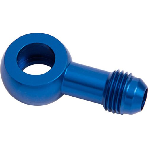 Aeroflow Alloy AN Banjo Fitting 12mm to -4AN Blue - AF719-04