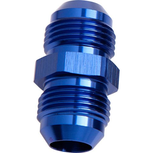 Aeroflow Male Flare Union -10AN Blue - AF815-10