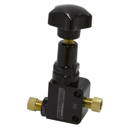 Aeroflow Brake Proportioning Valve Black - AF64-3042BLK