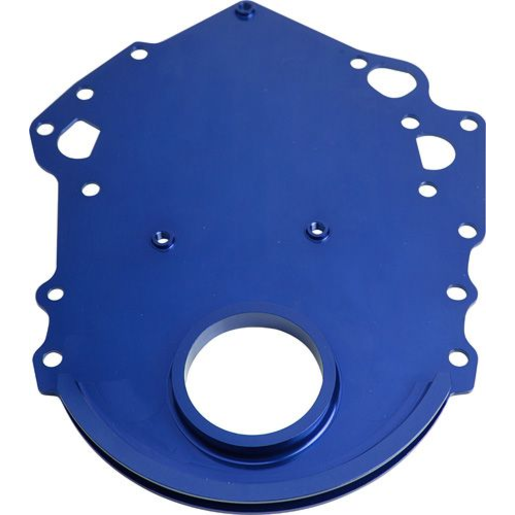 Aeroflow Ford 302-351 Cleveland Billet Timing Cover Blue - AF64-2019