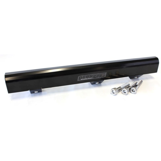 Aeroflow Mitsubishi Evolution 1-3 4G63 Billet EFI Fuel Rails - AF64-2078BLK