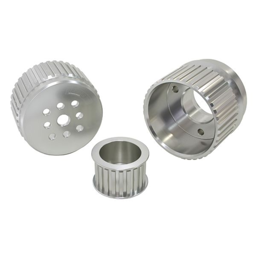 Aeroflow Chevrolet Gilmer Drive Kit Silver Finish - AF64-3001