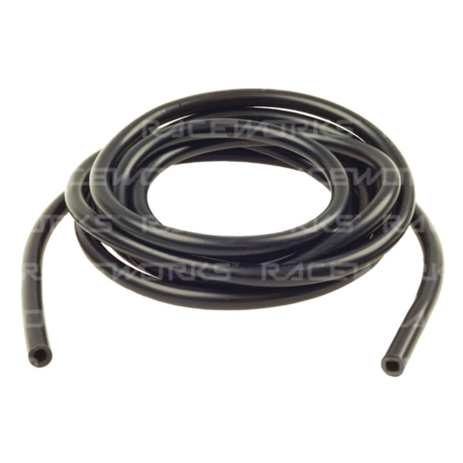 RaceWorks Silicone Vacuum Hose 3m 4mm Black - SHV-004BK