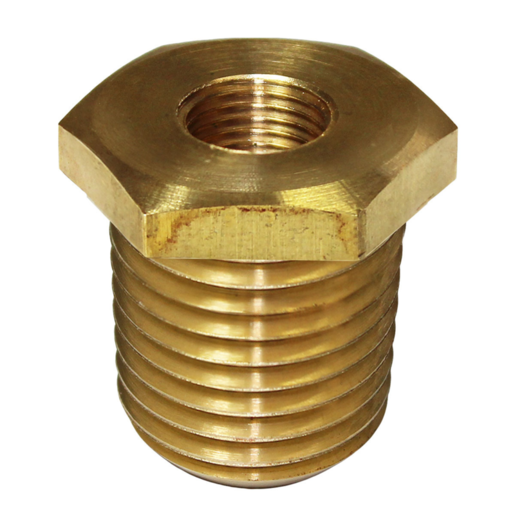 SAAS Gauge Bush Brass Adaptor M16 x1.5 to 1/8-27 NPT - SGA-320055