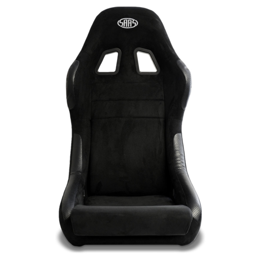 SAAS Seat Fixed Back Mach II Black Suede ADR Compliant - RP1001S