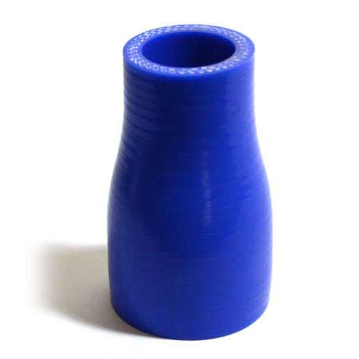 SAAS Straight 4 Ply Silicone Reducer 25mm x 32mm x 76mm Blue - SSH253276E