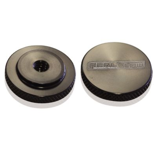 Aeroflow Black Billet Air Cleaner Nut - AF55-1003BLK