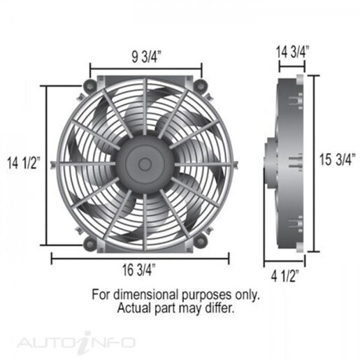 TORNADO ELECTRIC FAN STANDARD KIT 16 INCH