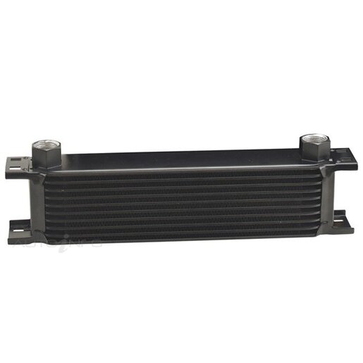 STACK PLATE OIL COOLER 10 ROW CORE-10AN O-RING INLET