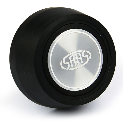 SAAS Horn Button Black Billet Tall To Suit Deep Dish - HB1003