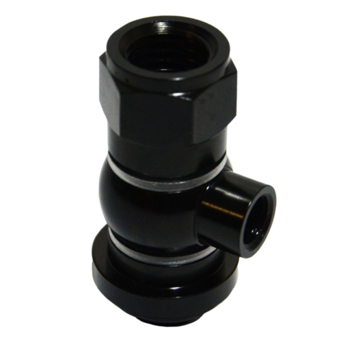 SAAS VE Series II V6 Oil Pressure Adaptor M16 x 2 Black - SGA1006